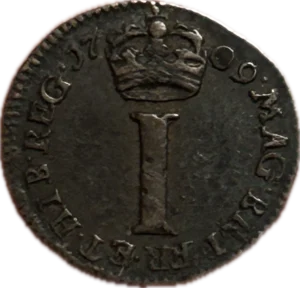 Le chiffre 1 couronné.