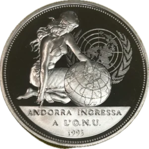 Andorre - 10 diners 1994 adhésion à l'O.N.U