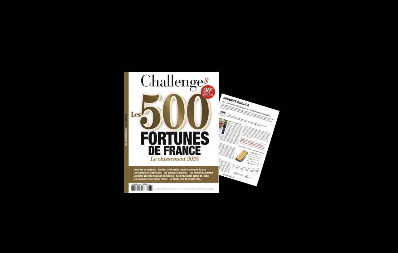 La Maison Joubert mise à l’honneur dans Challenges
