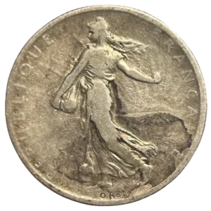 Semeuse passant à gauche.