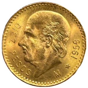 Mexique - 10 pesos 1959 M