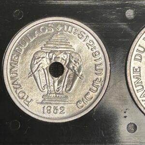 Royaume du Laos - Série d'essais 10, 20 et 50 cents 1952