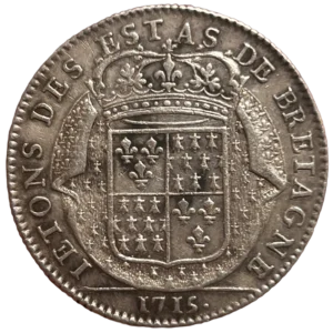 Louis XIV - Jeton des états de Bretagne non daté 1715