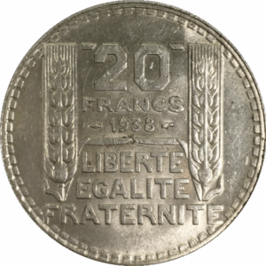 20 Francs Turin (1929-1939)