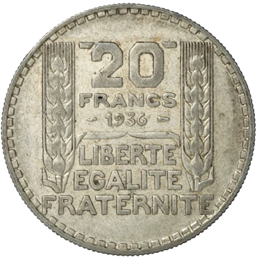 20 Francs Turin (1929-1939)