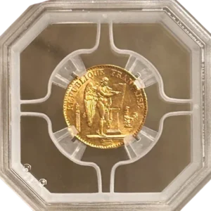 20 francs Génie 1878 A Paris MS64