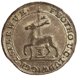 Allemagne - Comté de Stolberg - 1/12 de thaler Frédéric-Botho et Charles - Louis 1764