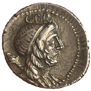 République romaine - Denier Cornelia - atelier espagnol - 76-75 av.J-C.