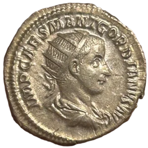 Antoninien de Gordien III - Rome - Virtus aug