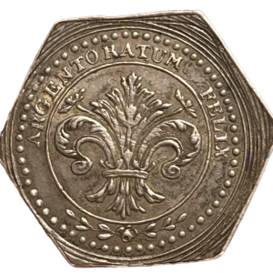 Jeton hexagonal 100 ans du rattachement de la ville de Strasbourg à la France 1781