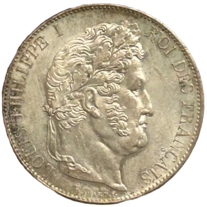 5 francs Louis Philippe Ier 1847 A - Paris