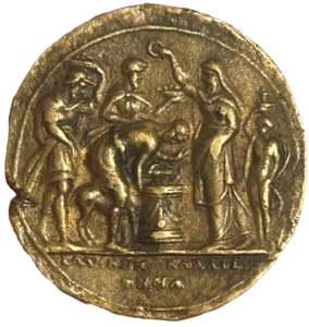 Scène de sacrifice antique / ΕΛΛΑΝΩΝ ΚΑΛΛΙΣ.