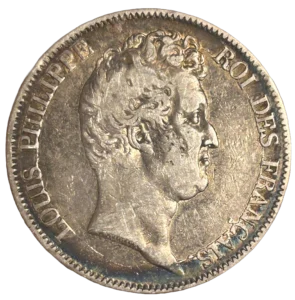 Buste de Louis philippe à droite.