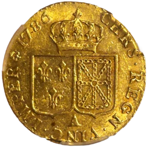 Écu de France et Navarre couronnés.