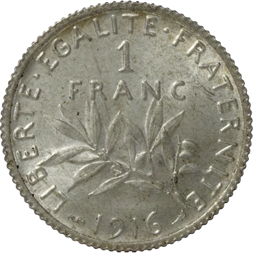 1 Franc Semeuse (1898-1920)