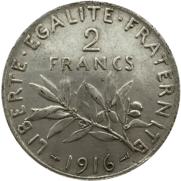 2 Francs Semeuse (1898-1920)