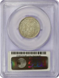 1 franc dans une couronne de laurier.