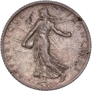 L'allégorie de la République semant à gauche