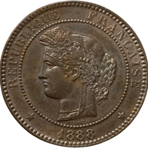 Tête de Cérès à gauche.