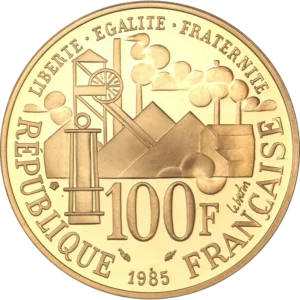 Une mine de charbon.