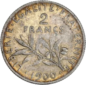 Semeuse passant à gauche.