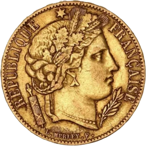 Tête de Cérès à droite.