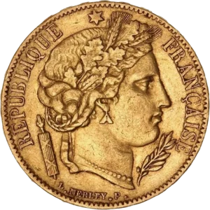 Tête de Cérès à droite.