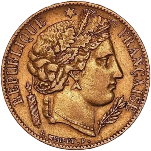 Tête de Cérès à droite.