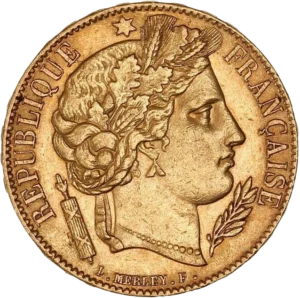 Tête de Cérès à droite.