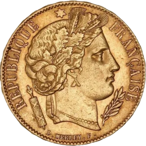 Tête de Cérès à droite.