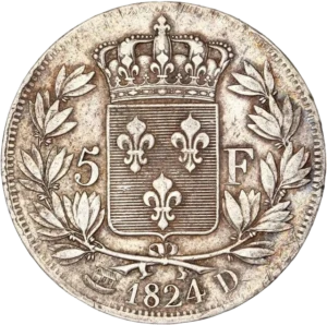 Ecu de France couronné.