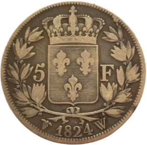 Ecu de France couronné.