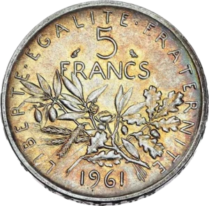 Semeuse passant à gauche.