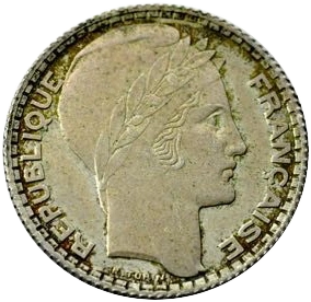 5 / FRANCS / 1929 / LIBERTE / EGALITE / FRATERNITE / ESSAI en sept lignes, entre deux épis de blé verticaux.