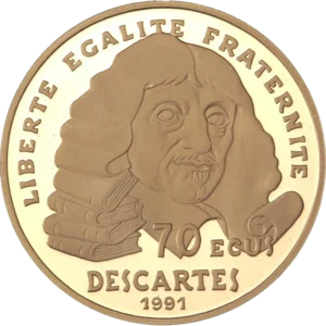 Une main indiquant du doigt un parchemin entouré des douze étoiles de l'Union Européenne.