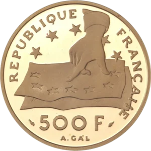 Portrait de Descartes de 3/4 face.