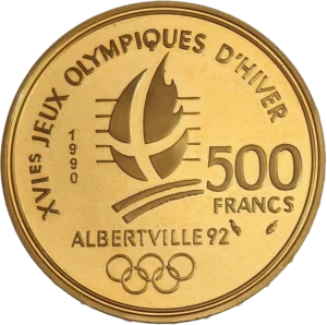 Logo des Jeux Olympique d'Albertville.