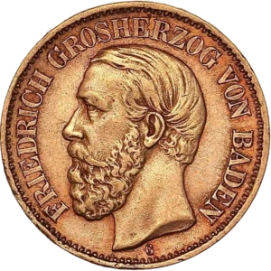 Buste de Frédéric Ier à gauche.