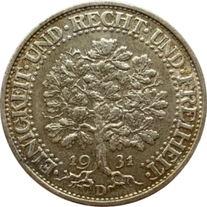 Aigle héraldique de face.