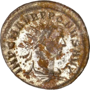 Buste de Probus à droite.