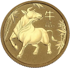 Boeuf entouré de bambou.