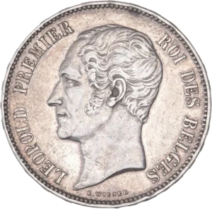 Bustes accolés du Duc et de la Duchesse de Brabant.