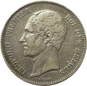 Bustes accolés du Duc et de la Duchesse de Brabant.