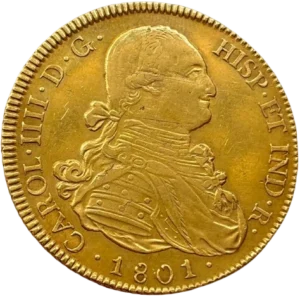 Buste cuirassé de Charles IV à droite.