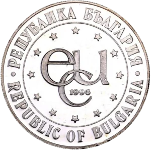 le mot écu entouré des lettres européennes.