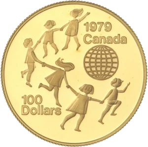 Buste couronné d'Elizabeth II.