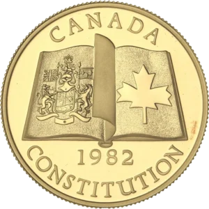 Livre ouvert sur une représentation de la feuille d'érable canadienne.