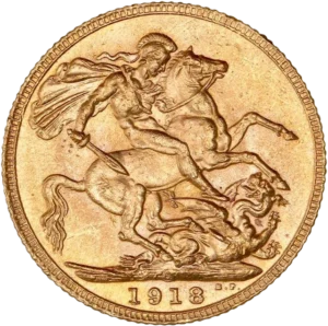 Saint Georges à cheval terrassant le dragon.