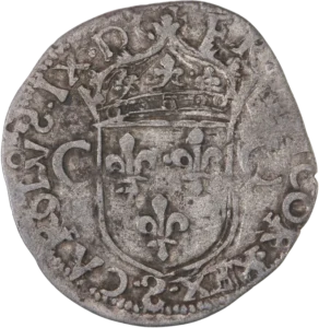 Ecu de France couronné accosté de deux C.