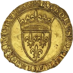 Ecu de France couronné.